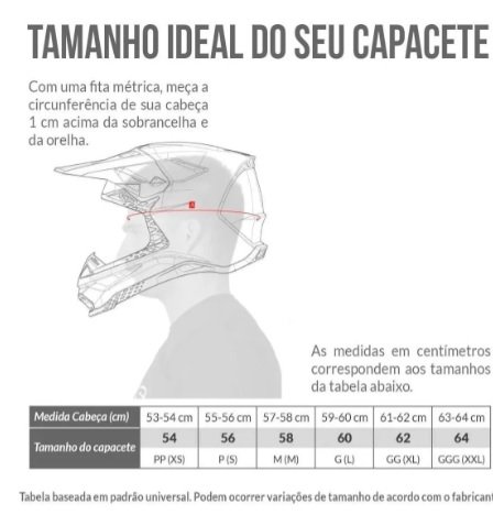 medidas capacete alpinestars