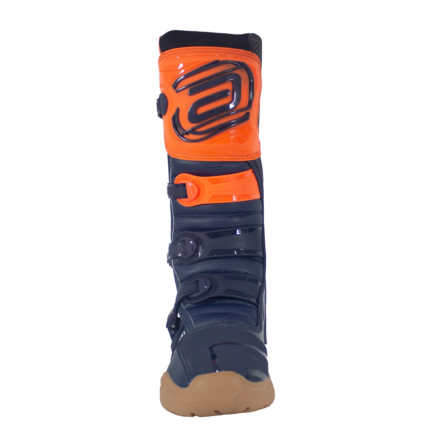 Bota ASW Elevate Enduro - Cor Marinho Laranja